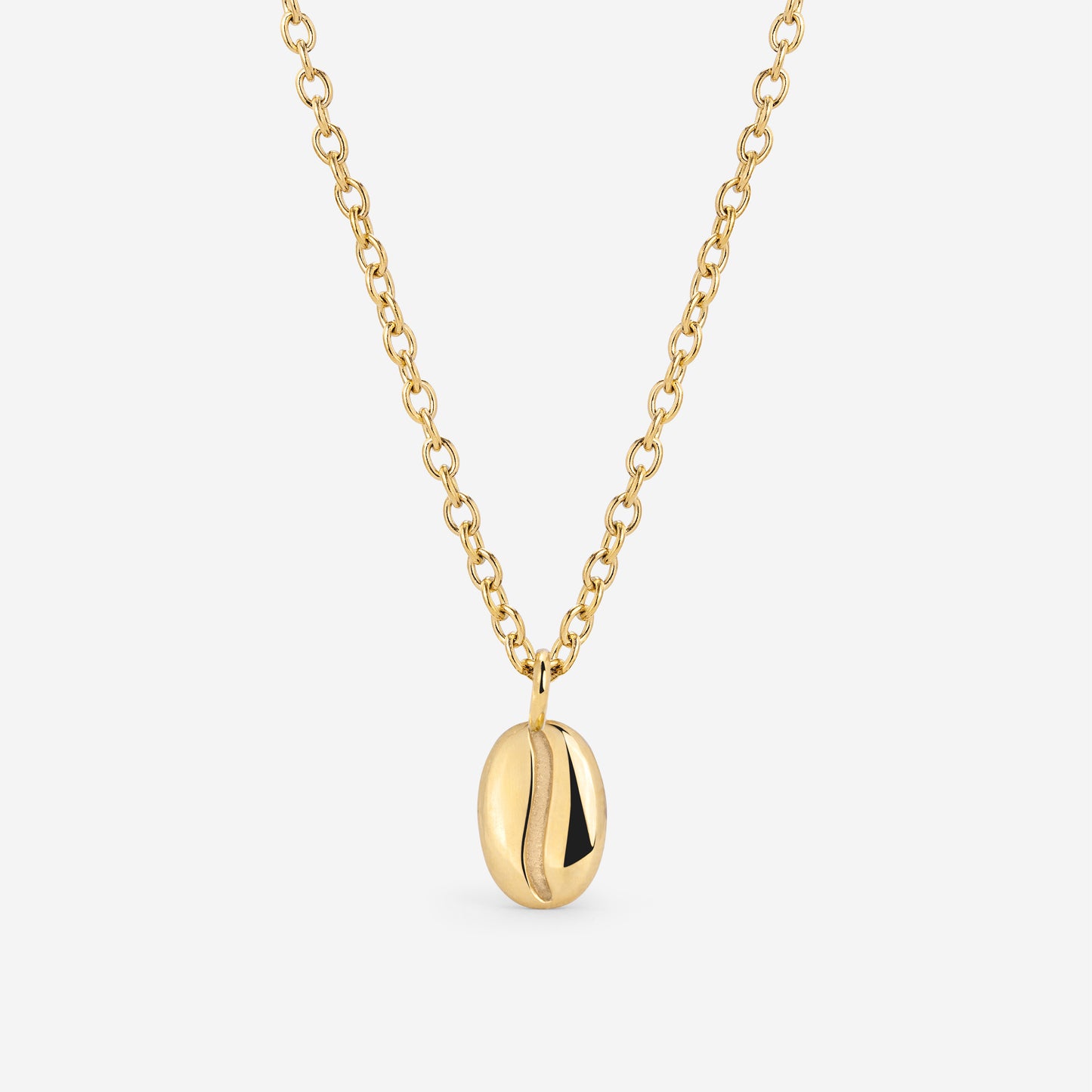 Golden Bean Necklace Gold