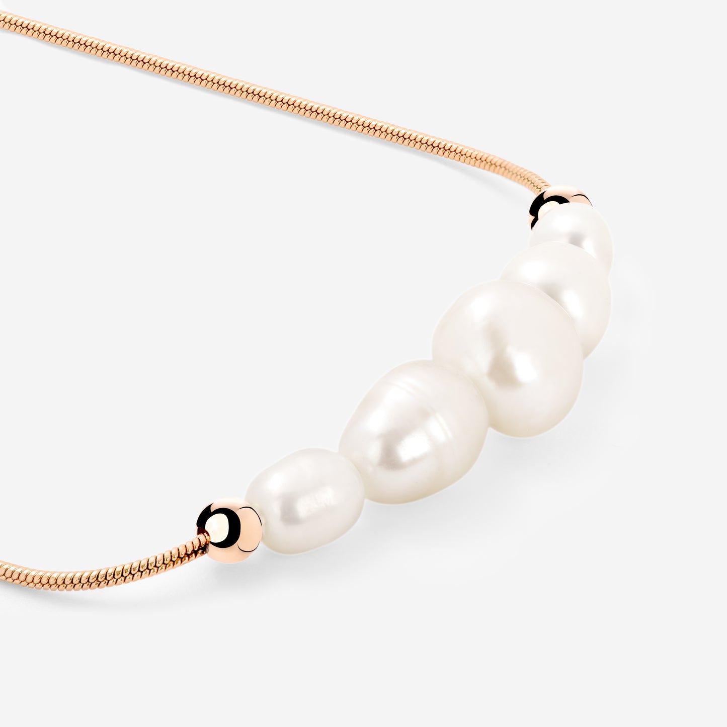 Pearlessence Choker Roségold