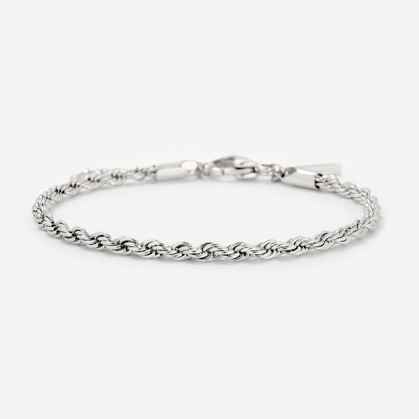 Rope Chain Bracelet Silber