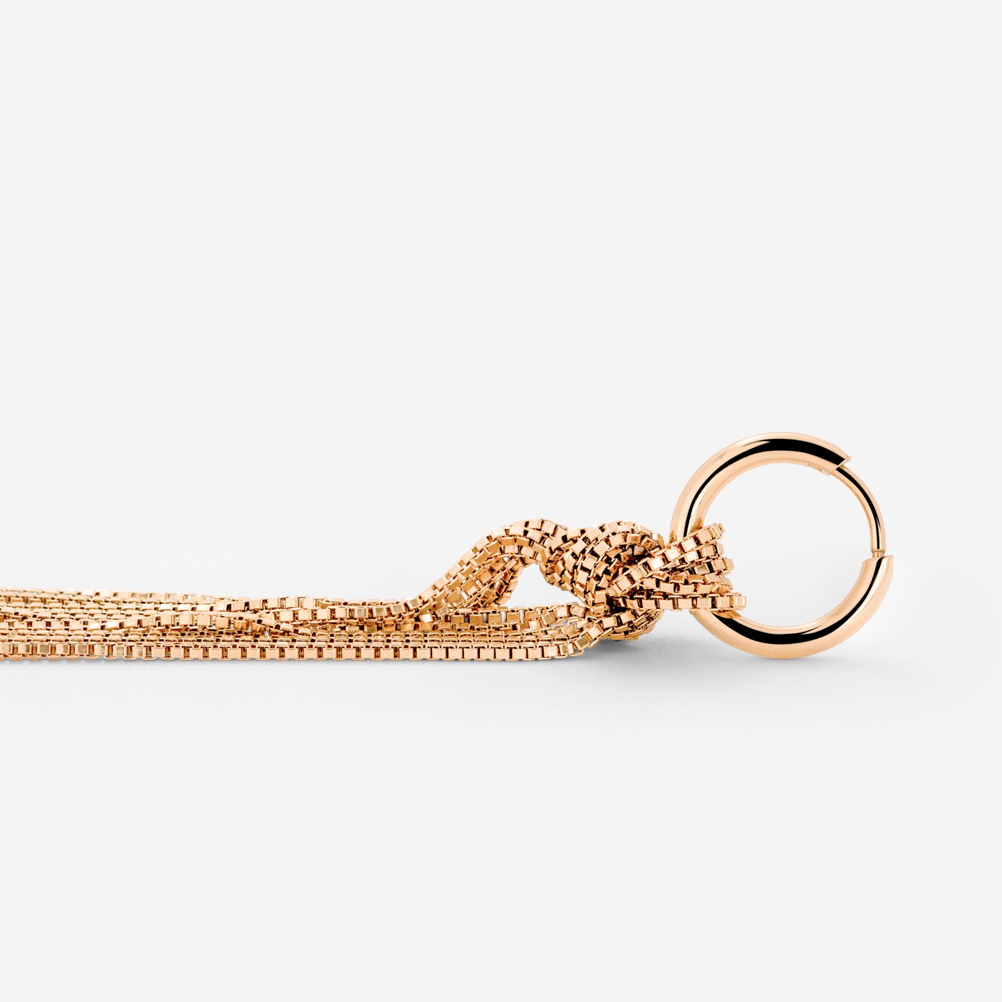 Sea Strands Hoop Set Small Roségold