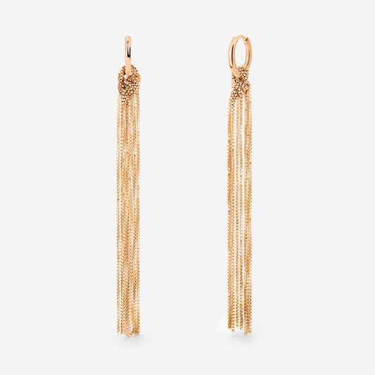 Sea Strands Hoop Set Small Roségold
