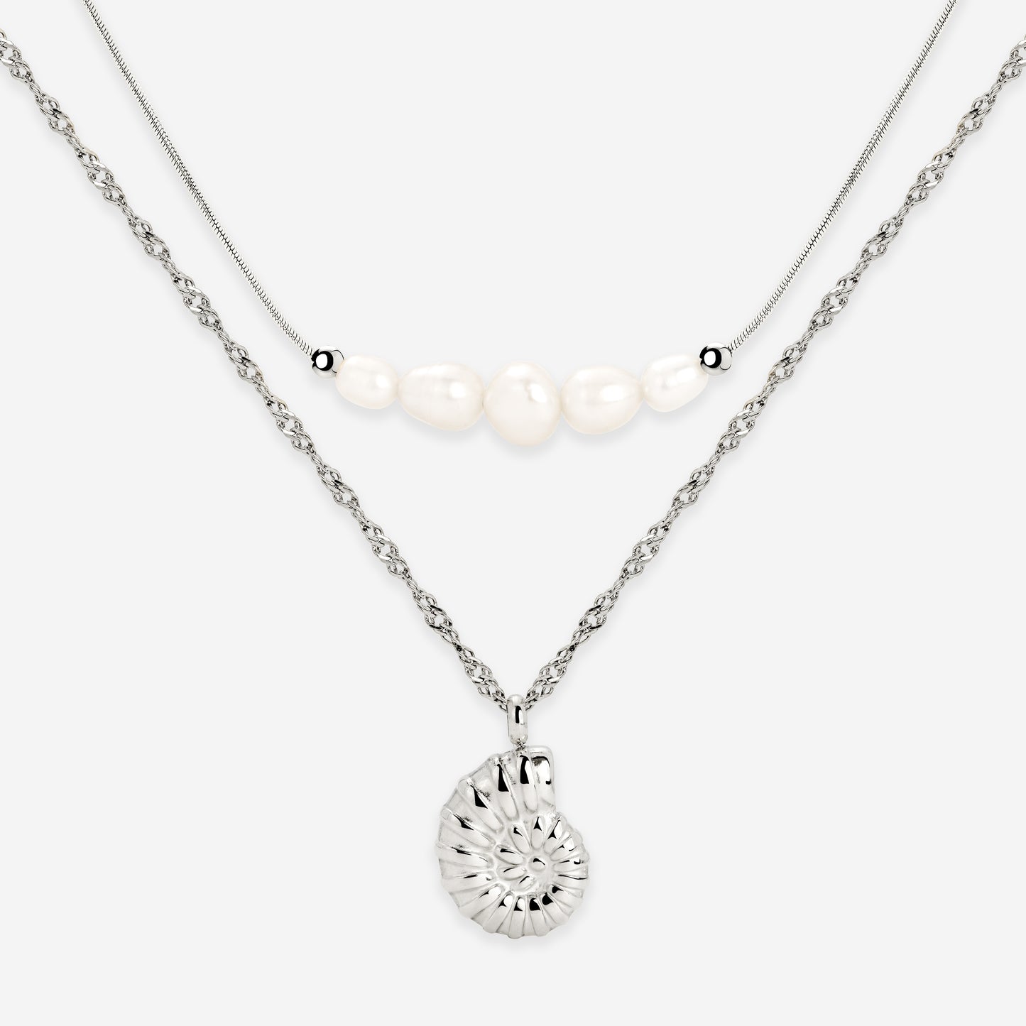 Siren Pearls Bundle Silber