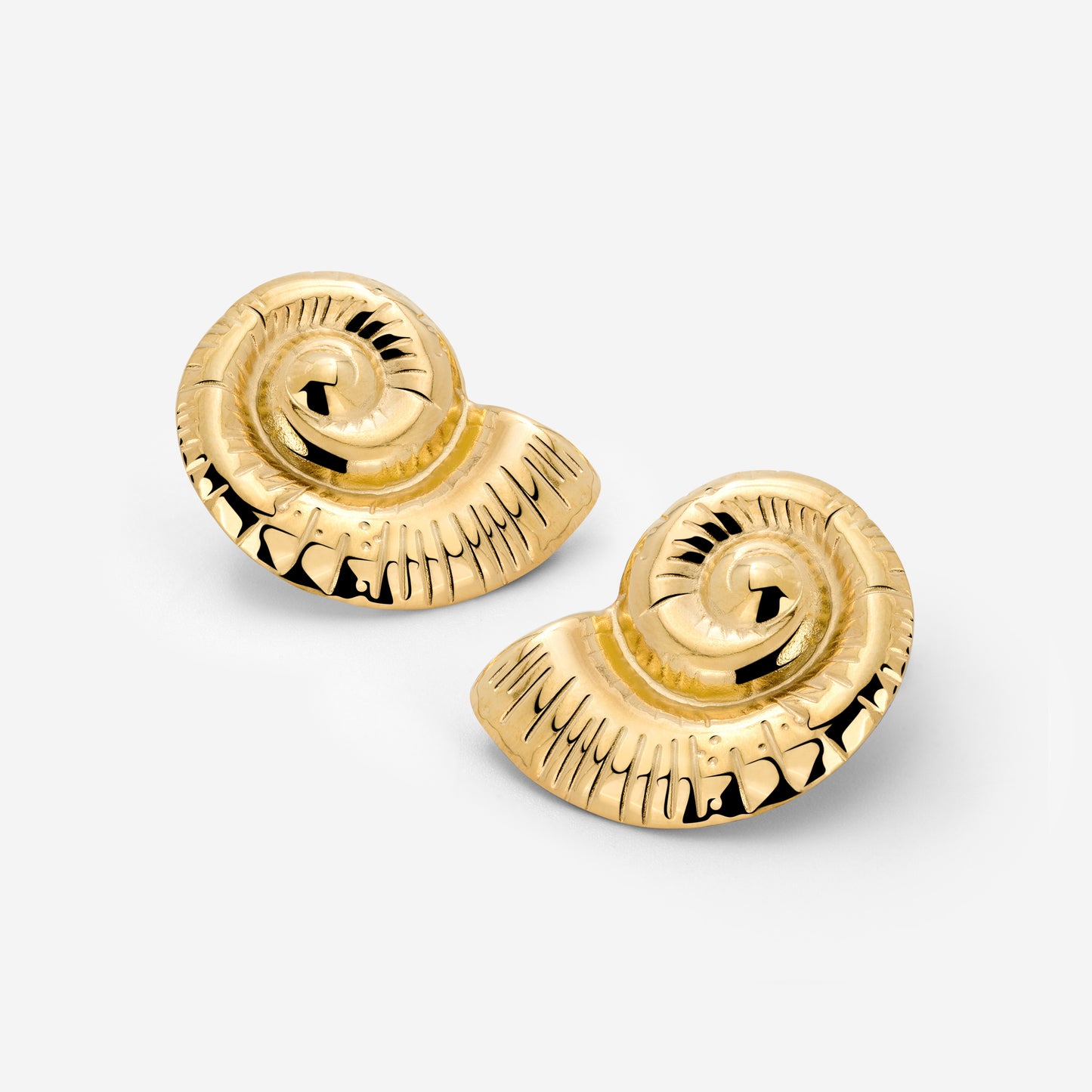Siren's Spell Studs Gold
