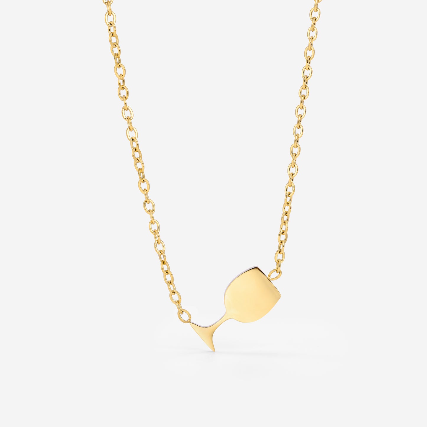 Vino Veritas Necklace Gold