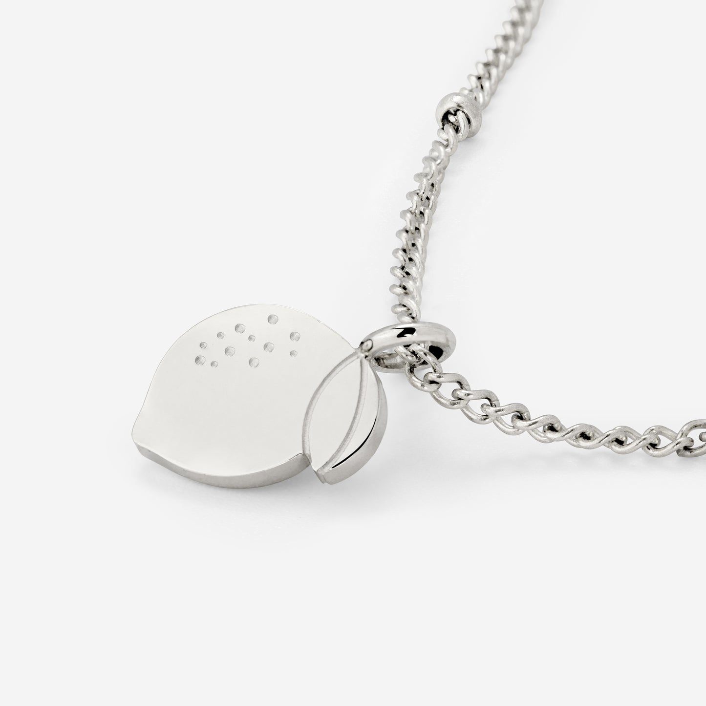 When Life gives you Lemons Necklace Silber