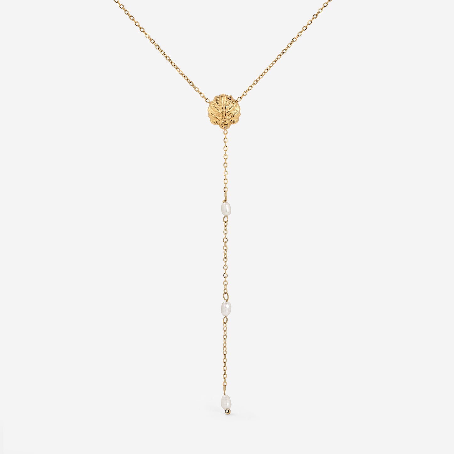 Ocean Lovers Y-Necklace Gold