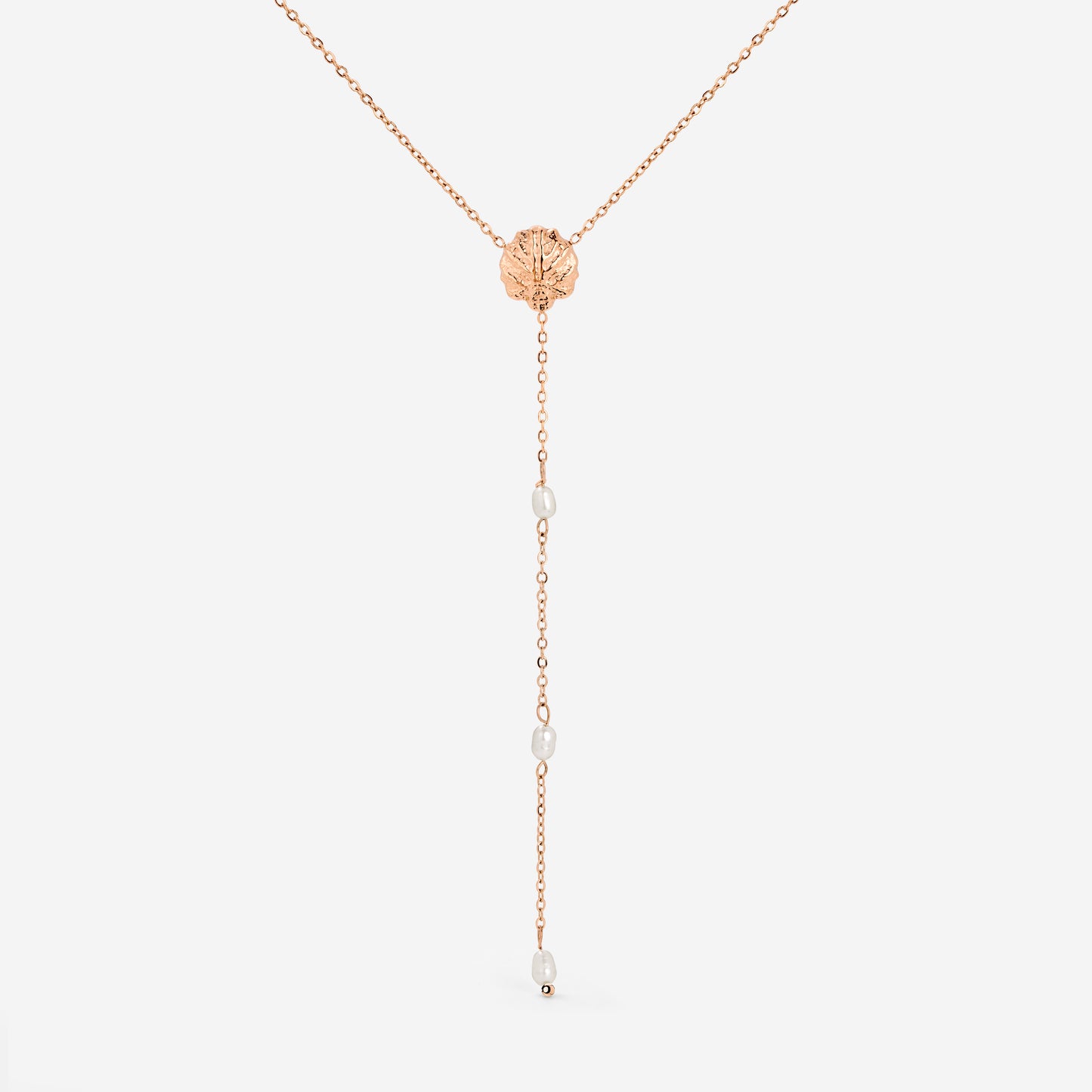 Ocean Lovers Y-Necklace Roségold