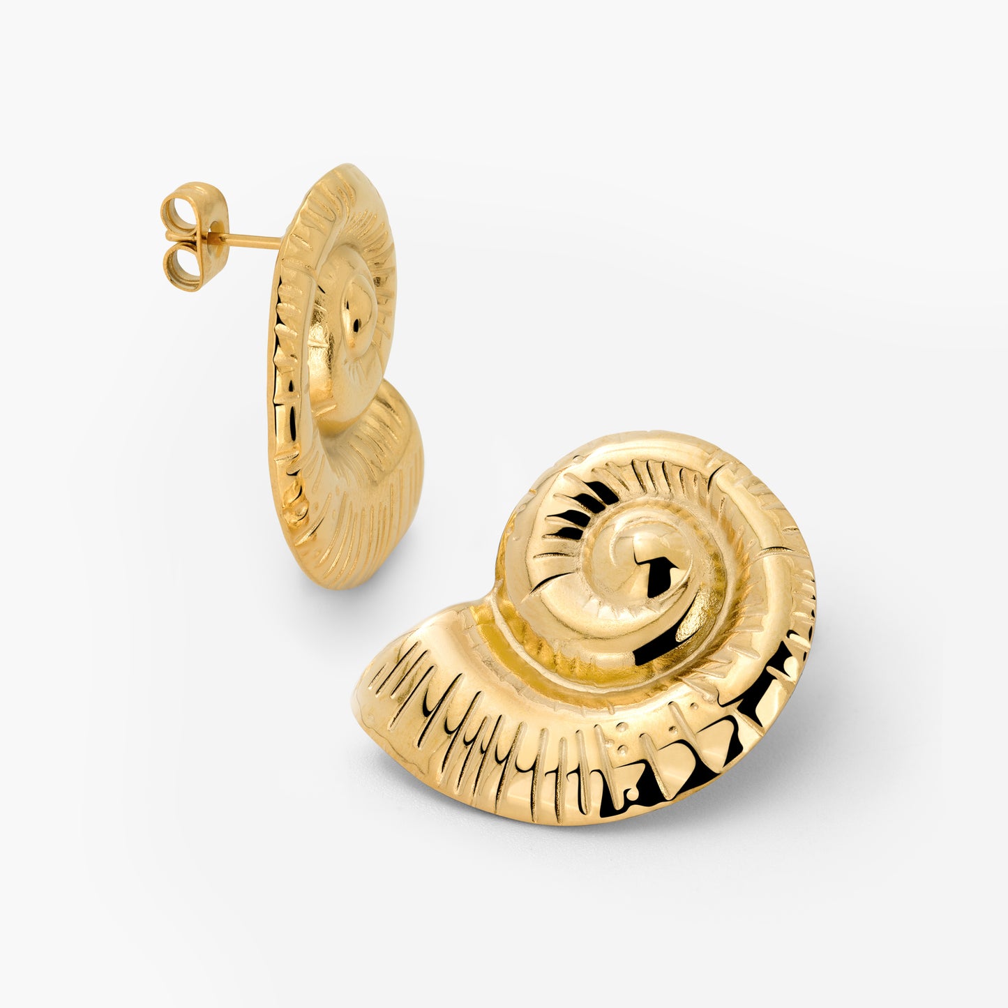 Siren's Spell Studs Gold