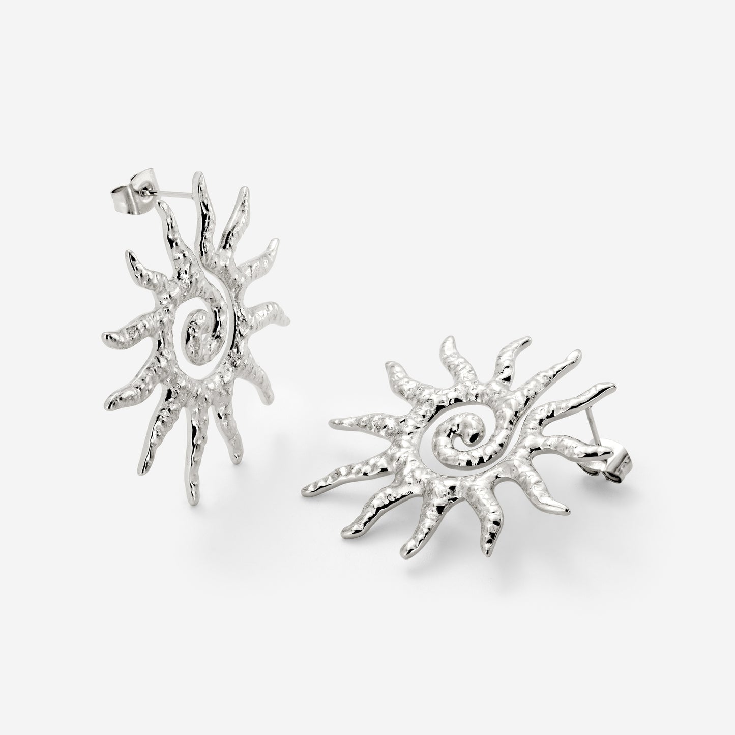 Soleil Studs Silber