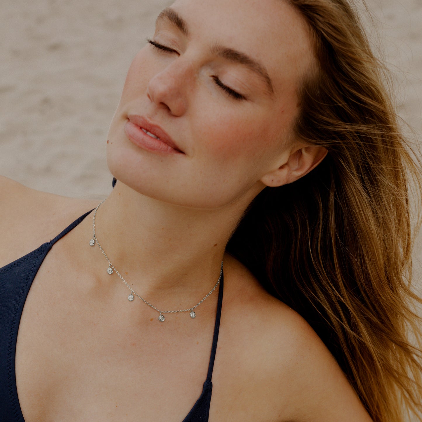 Tides of Time Choker Silber