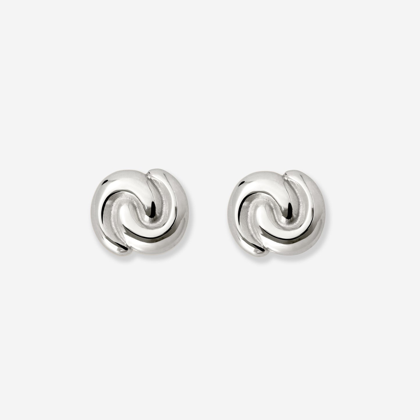 Tides of Time Studs Silber