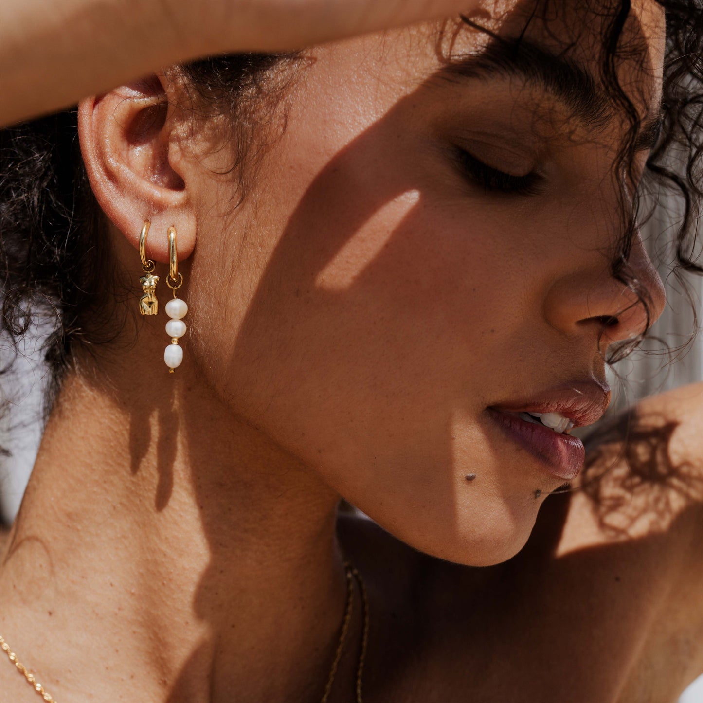 Love Your Body Hoop Set Gold