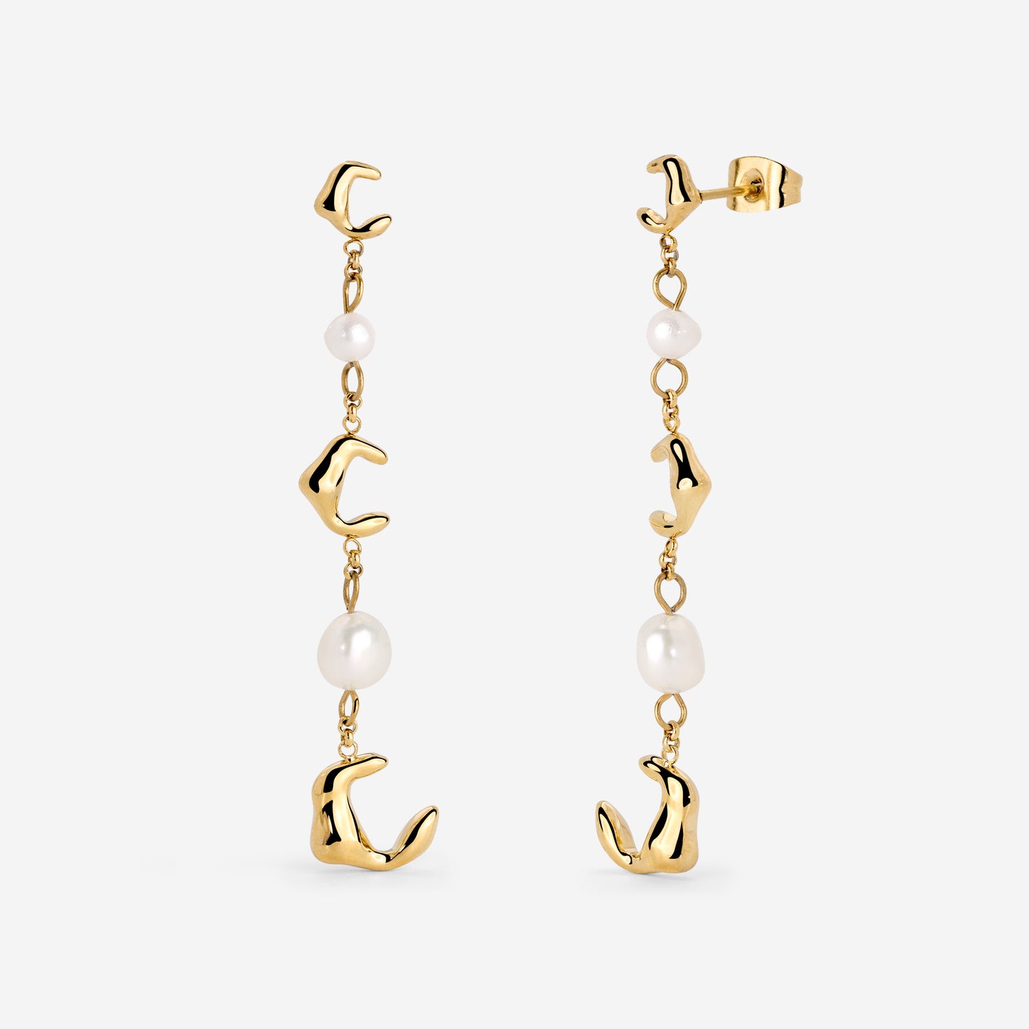 Abundant Anna Earrings Gold