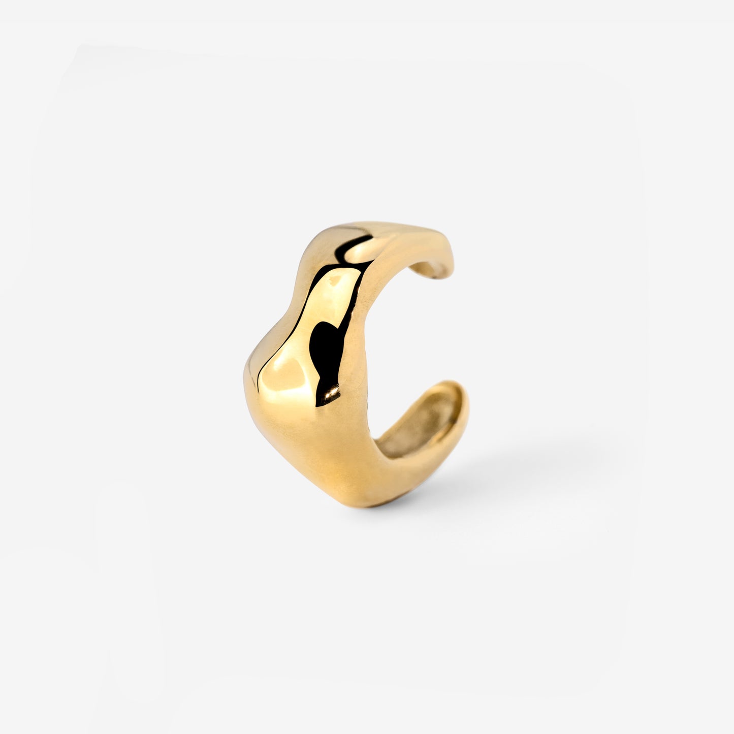 Colorful Conny Ear Cuff Gold