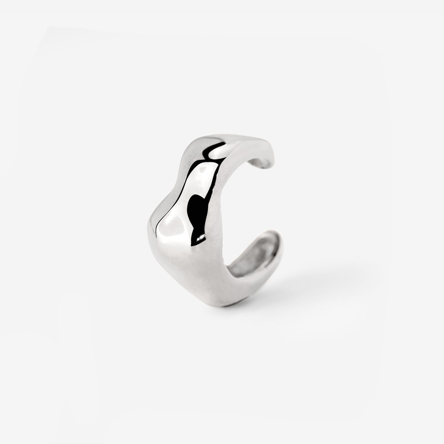 Colorful Conny Ear Cuff Silber