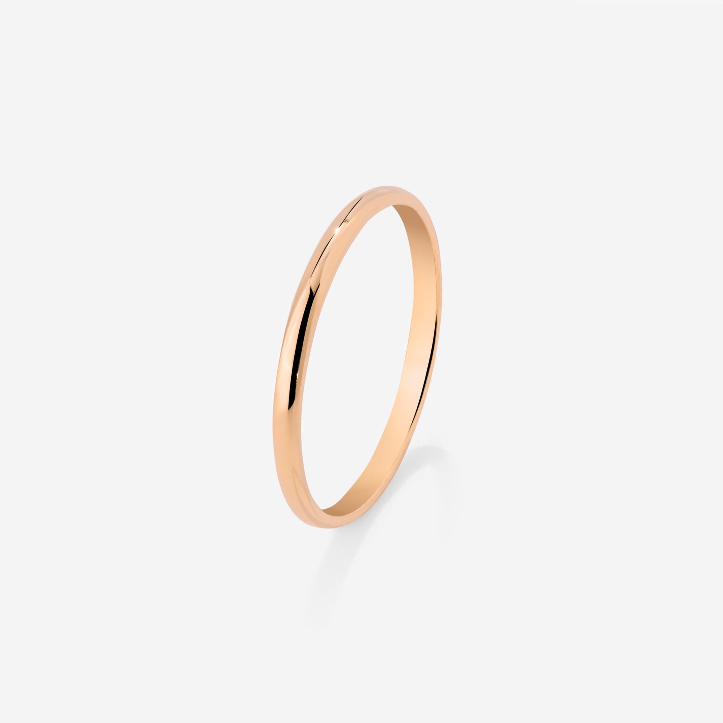 Fine Line Ring Roségold