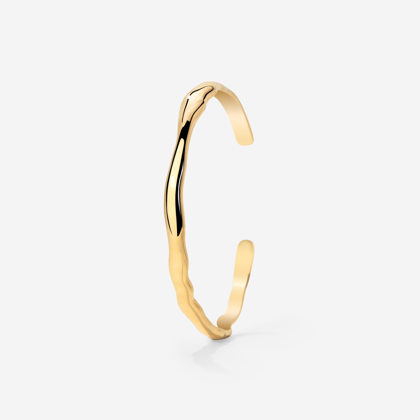 Flowing Bangle Gold