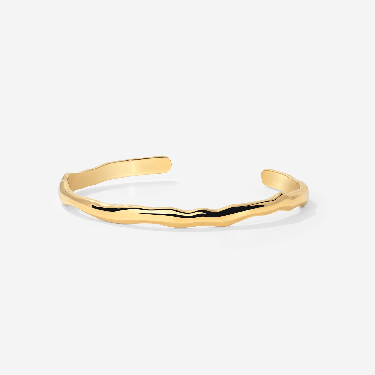 Flowing Bangle Gold
