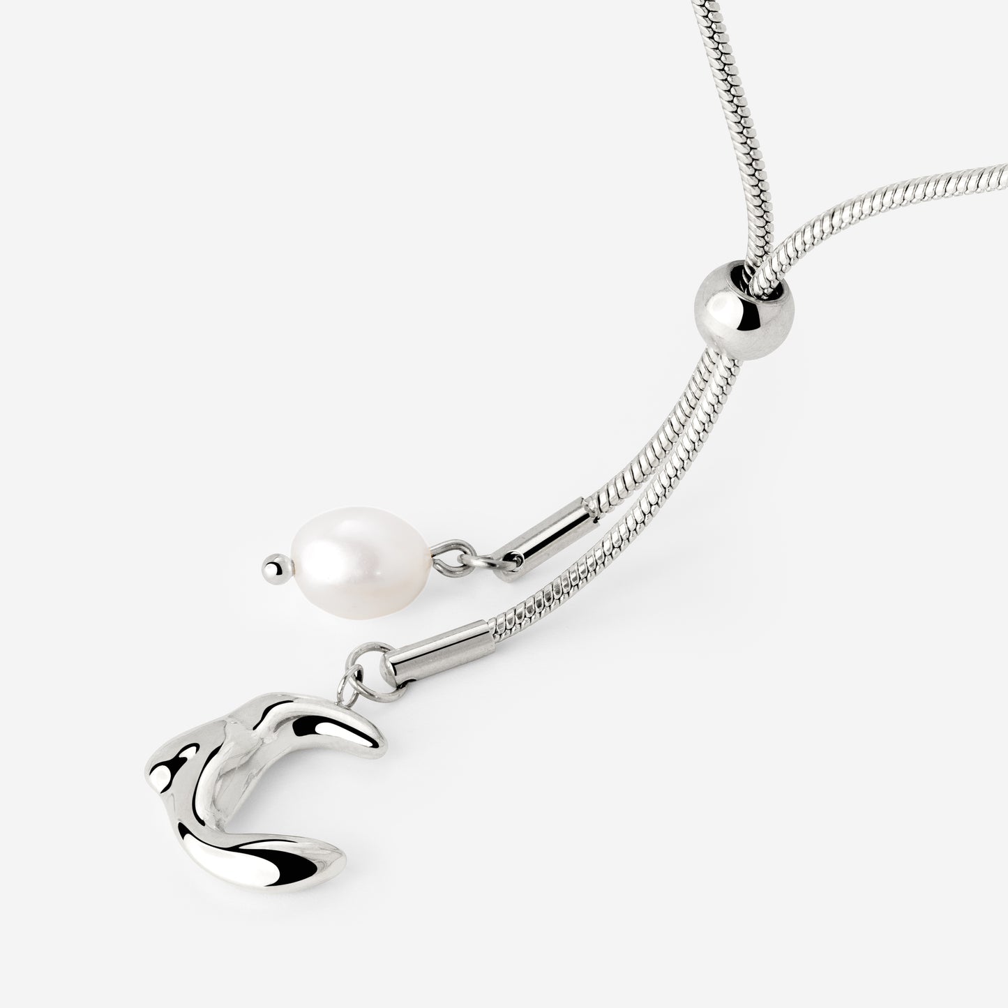 Joyful Jule Y-Necklace Silber