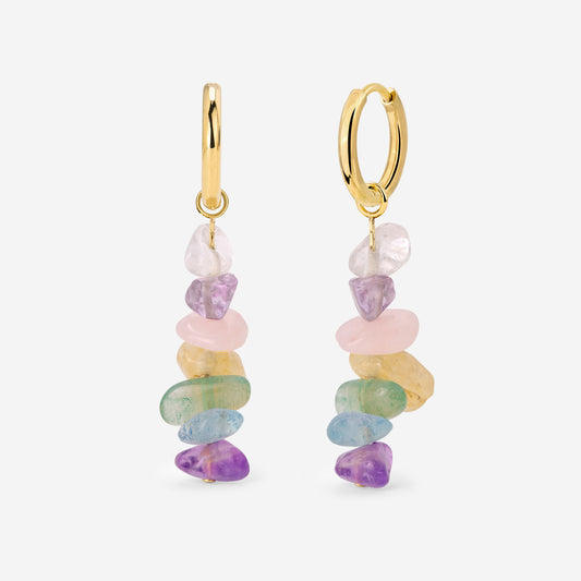 Luminous Lisy Hoop Set Small Gold