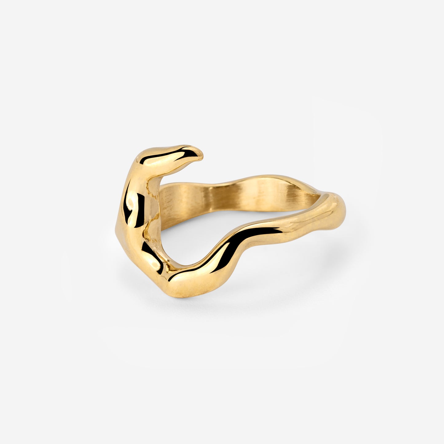 Serene Silvia Ring Gold