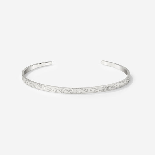 Desert Glow Bangle Silber