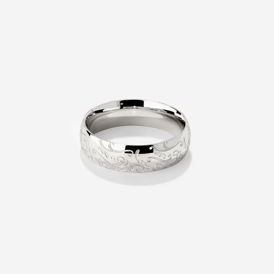 Desert Glow Ring Silber