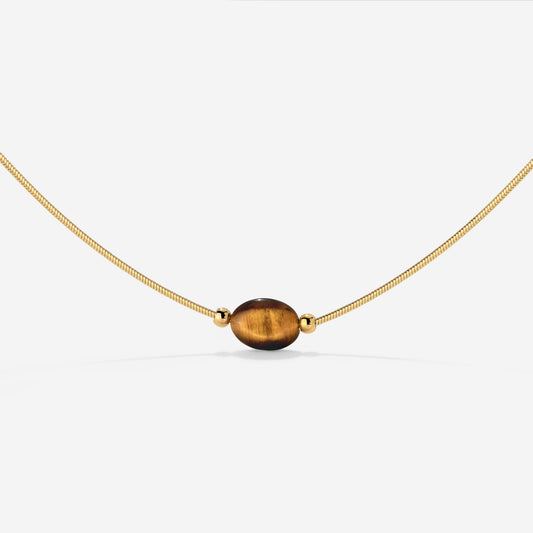 Sunflare Gem Choker Gold