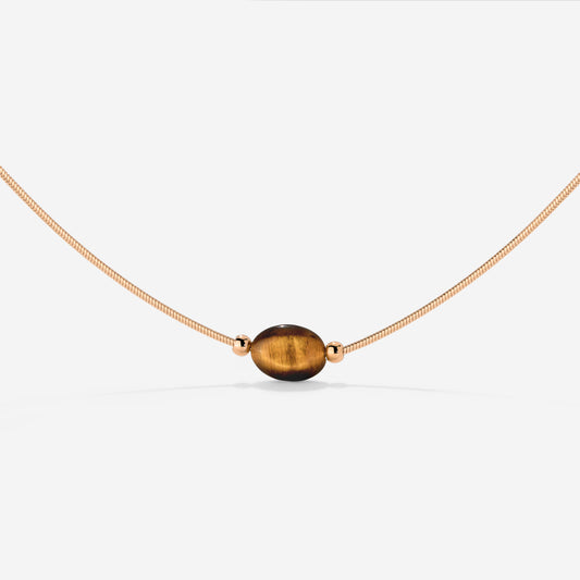 Sunflare Gem Choker Roségold