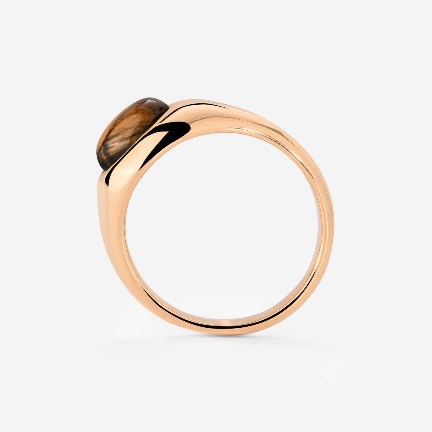 Tiger's Eye Ring Roségold