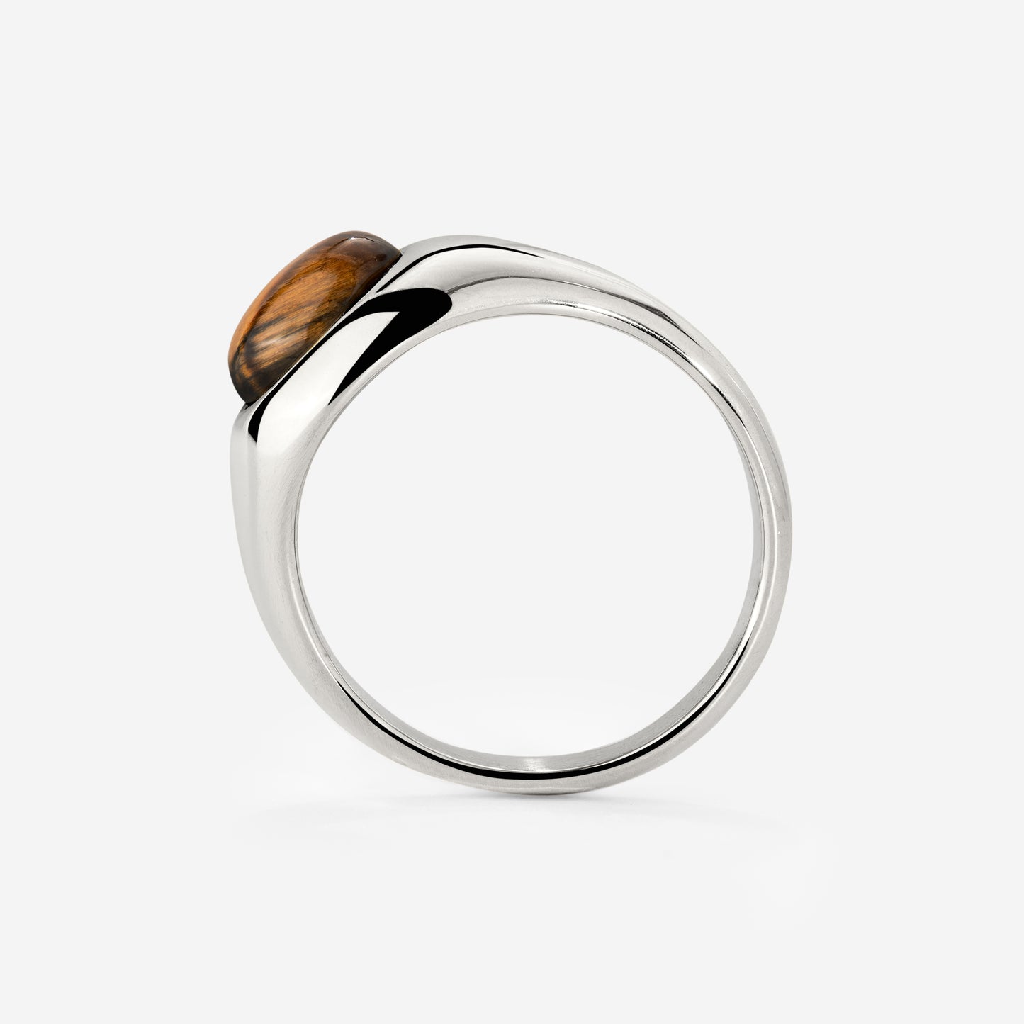 Tiger's Eye Ring Silber