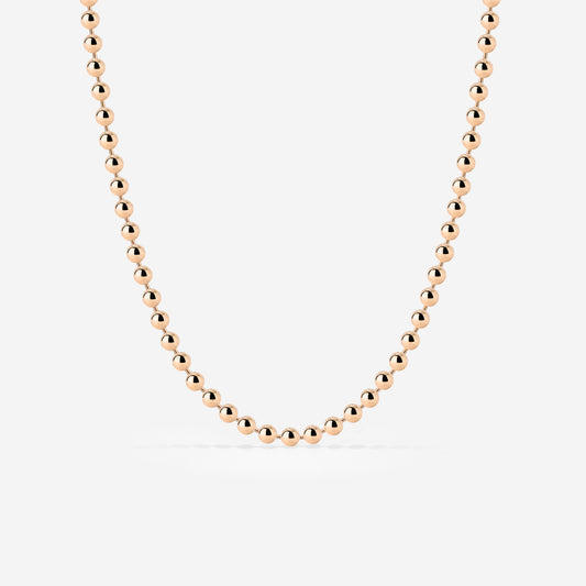 Bubbly Necklace Roségold