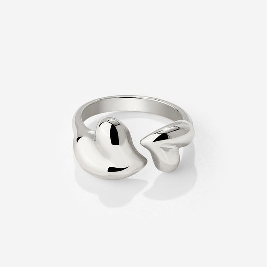 Heartie Ring Silber