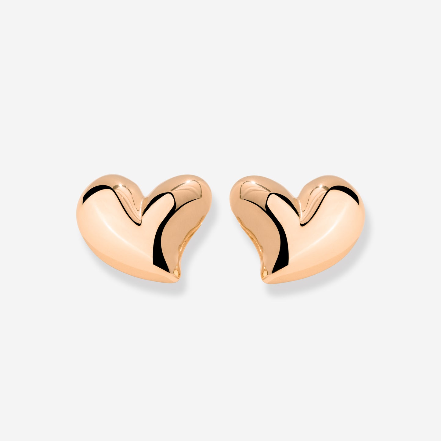 Heartie Studs Roségold