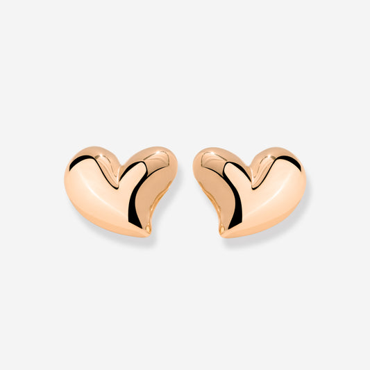 Heartie Studs Roségold