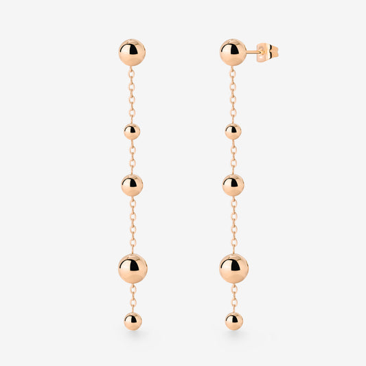 Infinite Beads Earrings Roségold