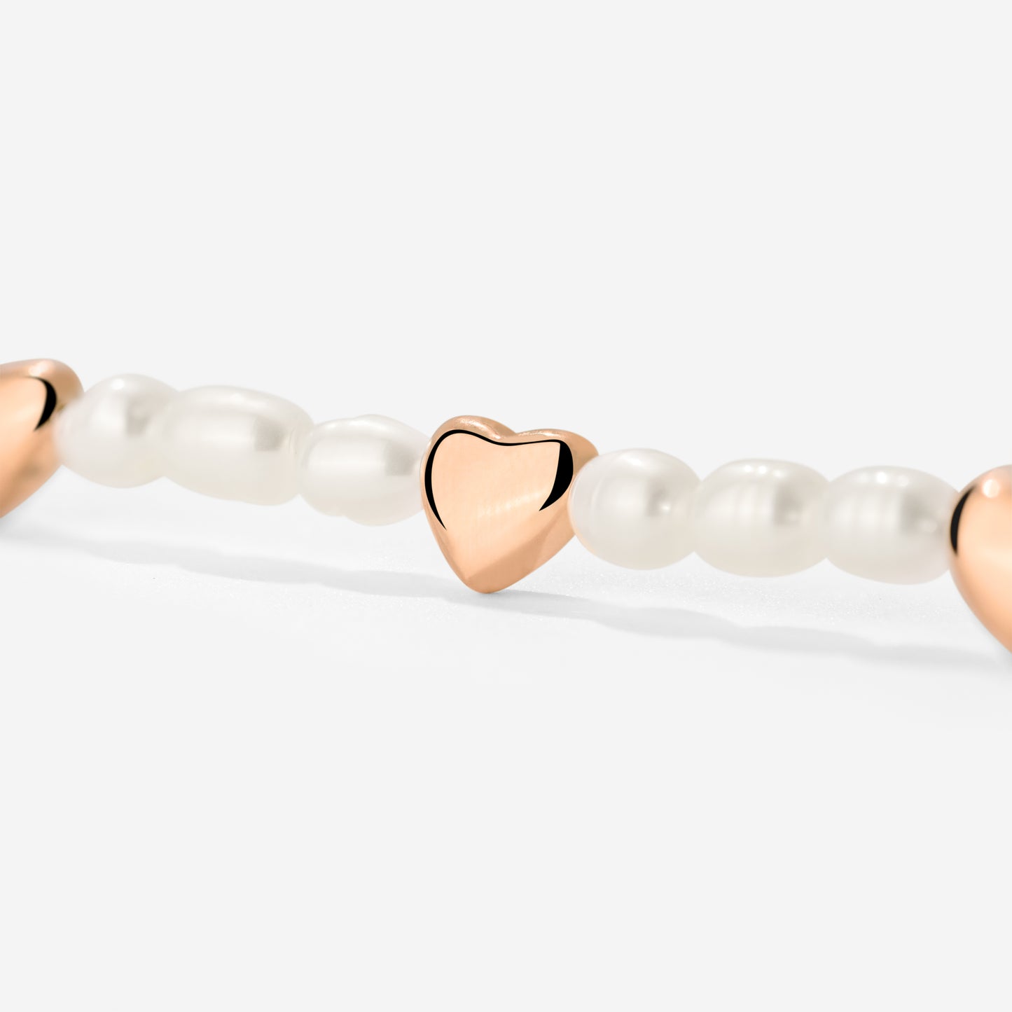 Love Pearls Bracelet Roségold