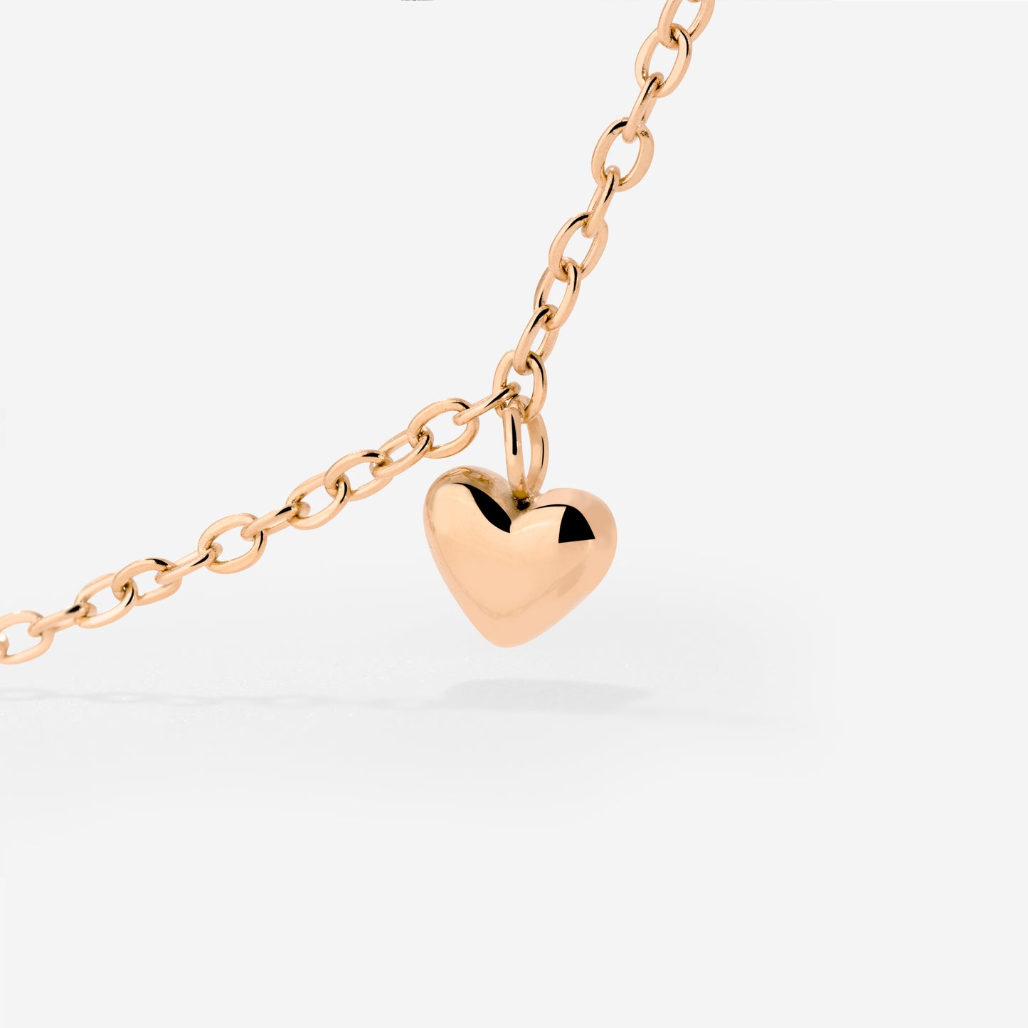 Lovely Heart Choker Roségold