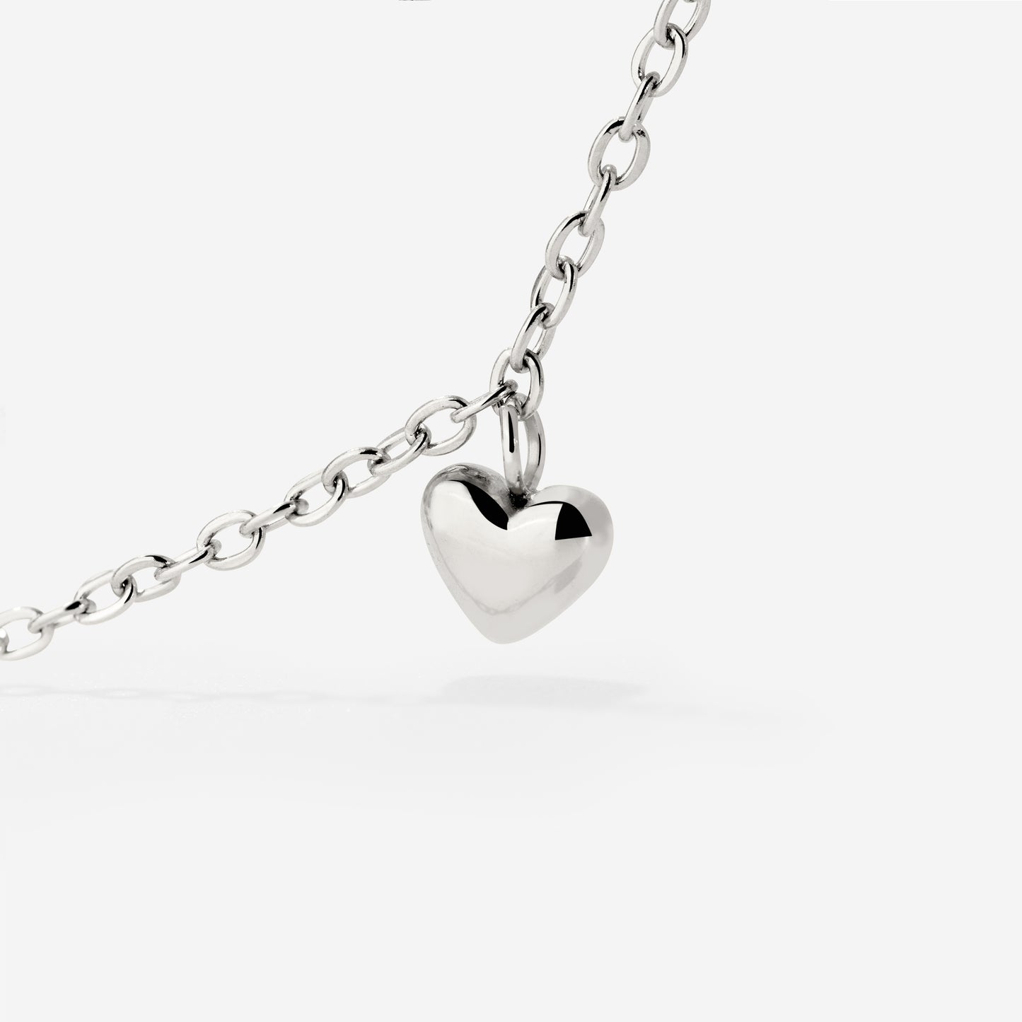 Lovely Heart Bracelet Silber