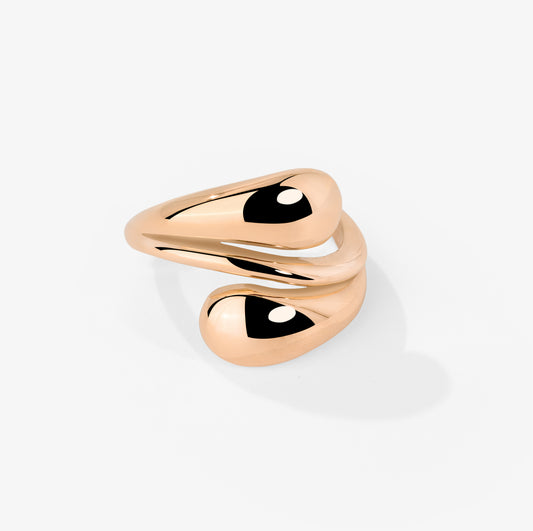 Sculpted Touch Ring Roségold