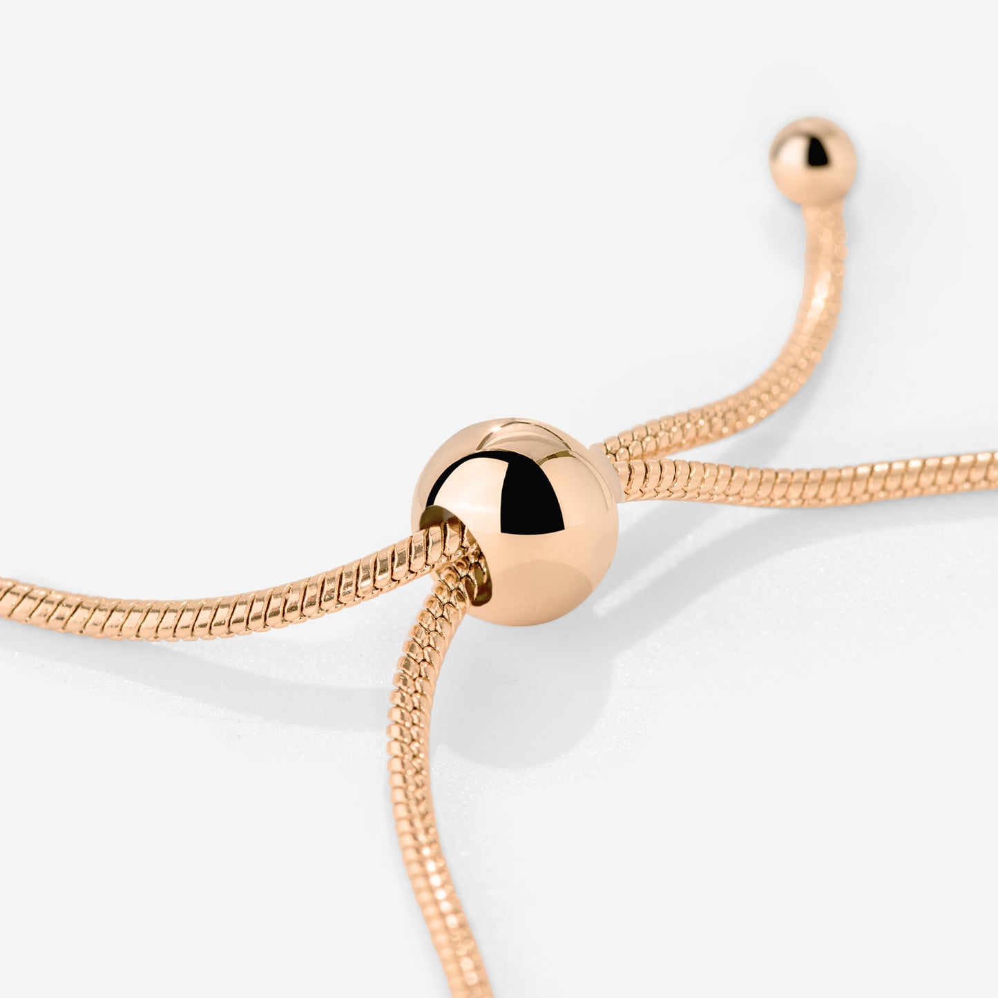 Simple Elegance Y-Necklace Roségold