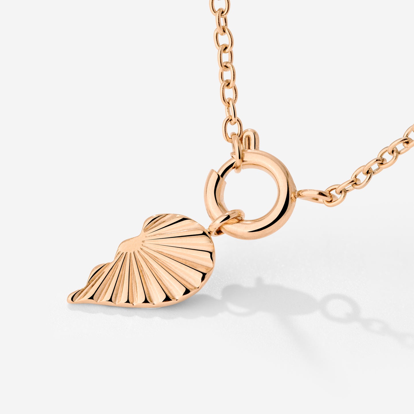 Twin Flame Right Classic Chain Necklace Set Roségold