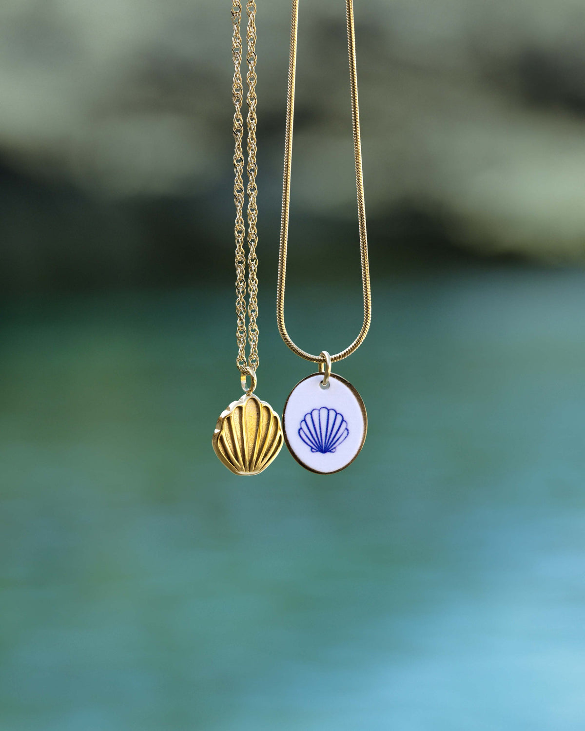 Venus in Blue Necklace