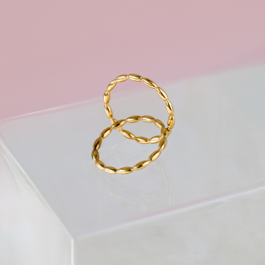 Dewdrop Ring Gold