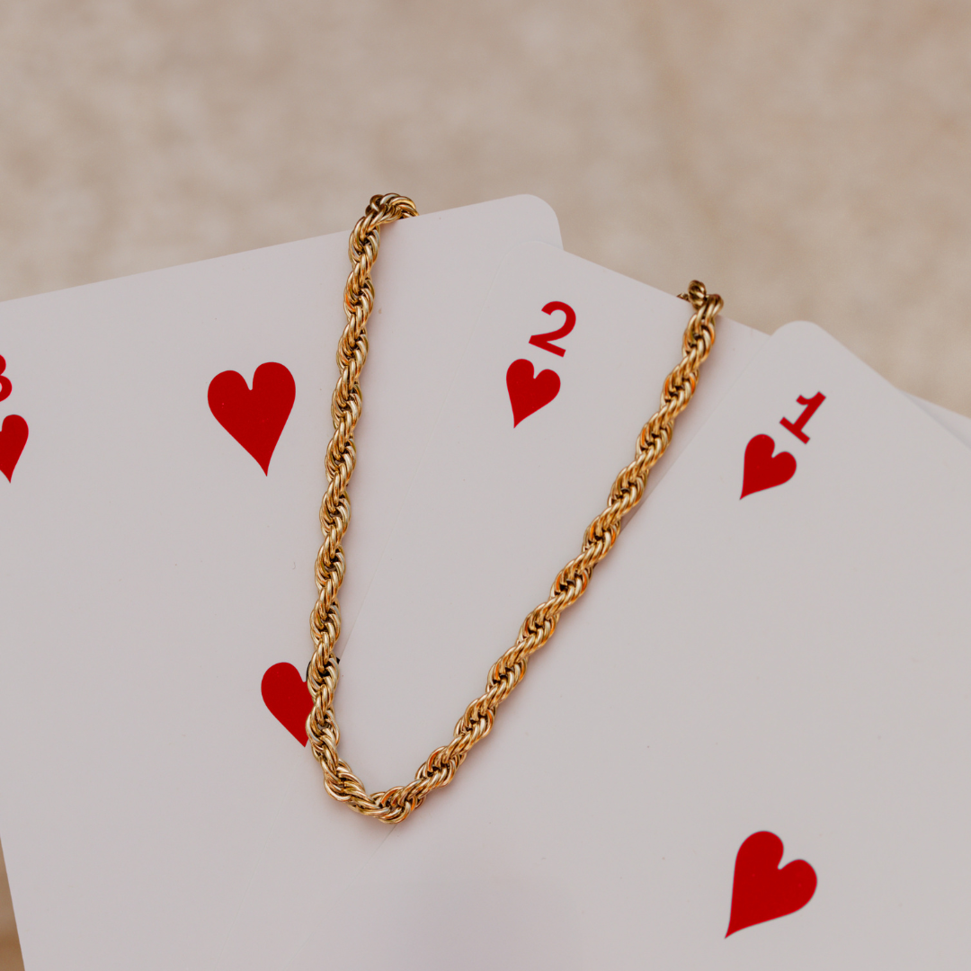 Rope Chain Bracelet Roségold
