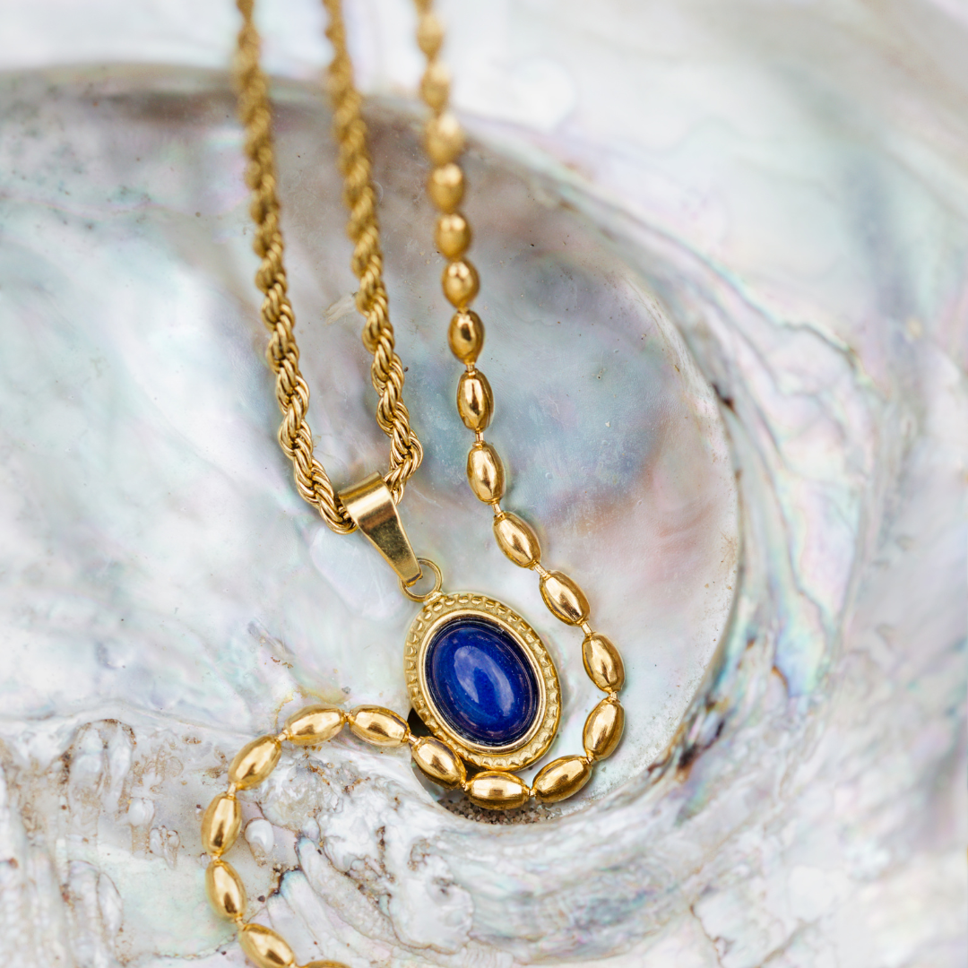 Deep Sea Necklace Gold