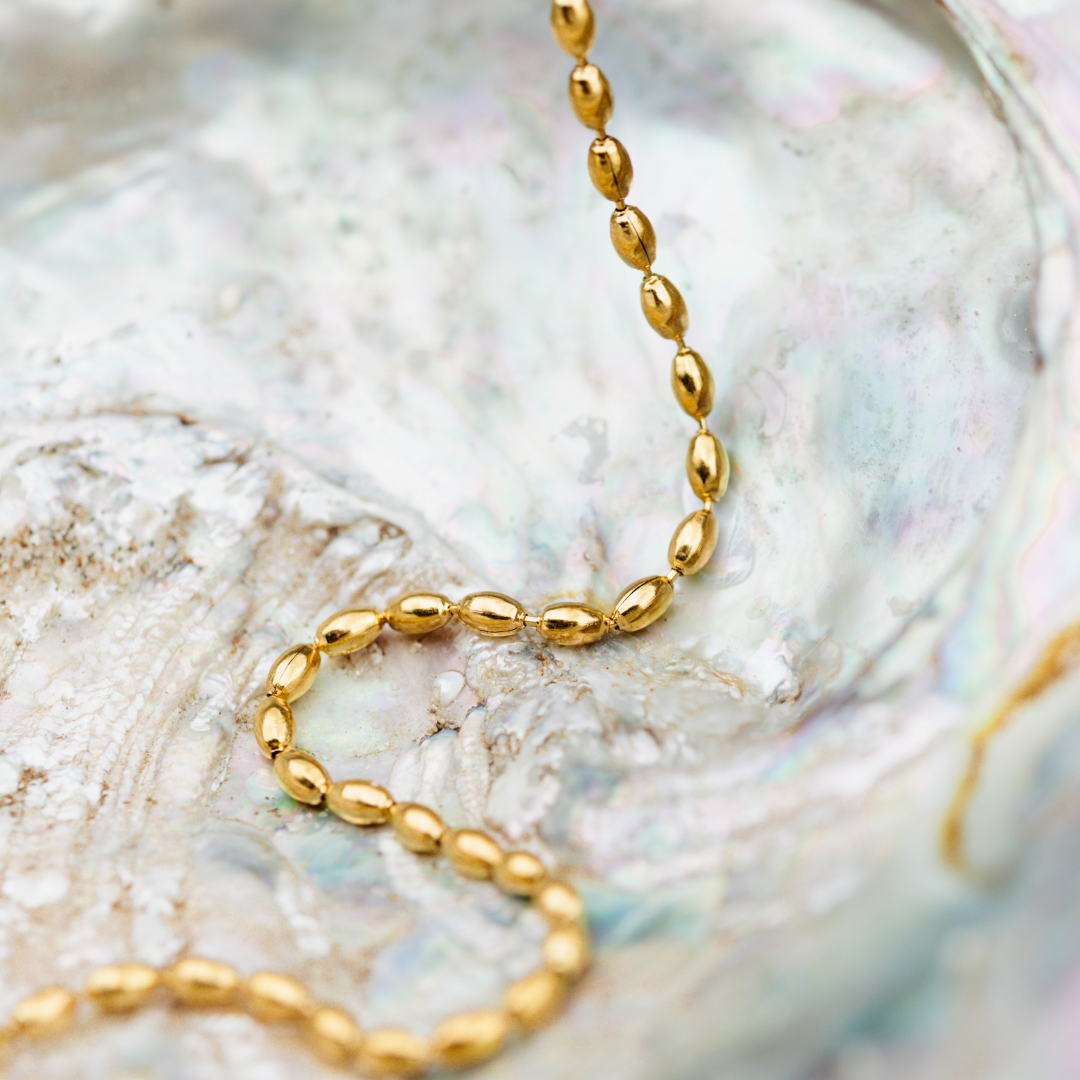 Drop in the Ocean Necklace Gold