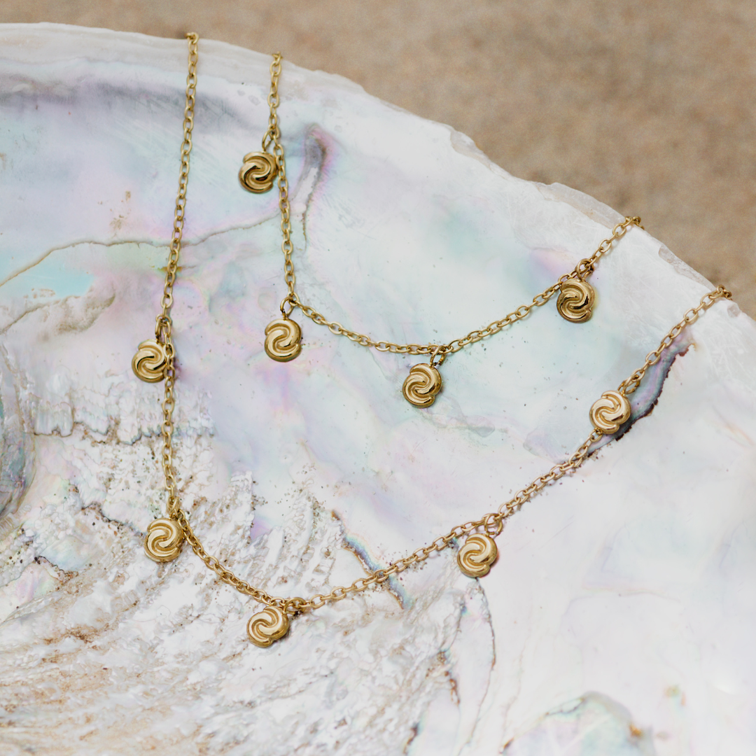 Tides of Time Choker Roségold