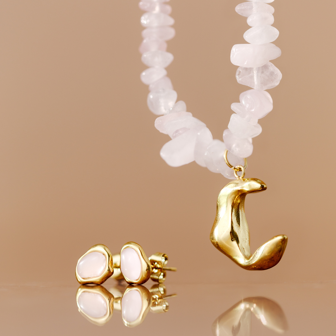 Loyal Lien Studs Roségold