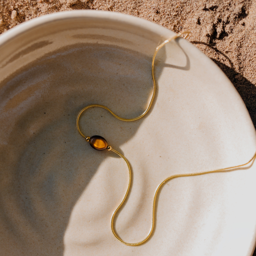 Sunflare Gem Choker Roségold